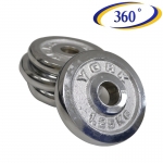ชุดยกน้ำหนัก ดัมเบล CHROME DUMBELL SET 20KG.