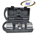 ขายชุดยกน้ำหนัก ดัมเบล CHROME DUMBELL SET 15KG.