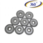 ชุดยกน้ำหนัก ดัมเบล CHROME DUMBELL SET 15KG.