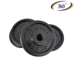 ขายชุดยกน้ำหนัก บาร์เบล ดัมเบล CAST IRON BARBELL AND DUMBELL SET 50KG.(สีเงิน)