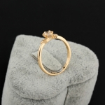 แหวนทอง 18k gold filled ประดับเพชร CZ เม็ดเดี่ยว น่ารักมากค่ะ