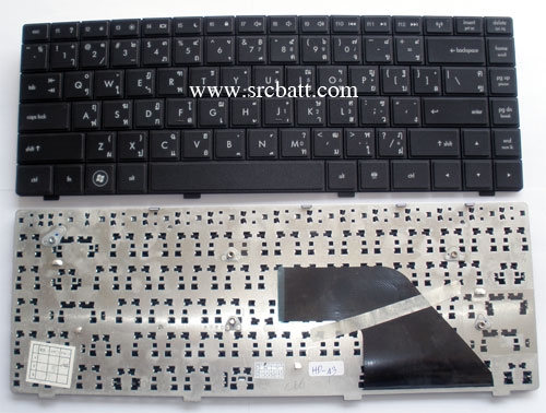 คีย์บอร์ดโน๊ตบุ๊คสำหรับ HP 320 321 326 420 CQ320 CQ326 (HP-43) สีดำ