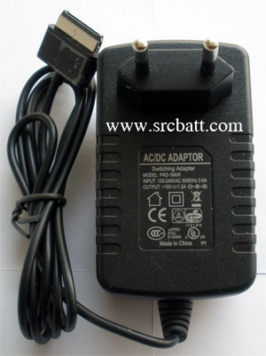 Adapter Asus 15V/1.2A (18W) Tablet (หัวแบน)