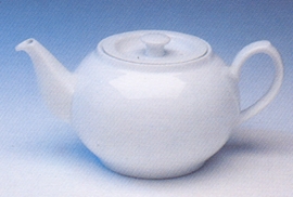 โถใส่ชาใหญ่,ทีพอท,Tea Pot Large,รุ่นP4015/L,ความจุ 1.1L เซรามิค,พอร์ซเลน,Ceramic