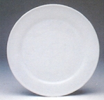 จานเซรามิค,จานกลม,จานบีบี,จานแบ่ง,ใส่ขนมปัง,BB Dessert Plate,P4045 ,ขนาด 18.5 cm