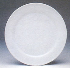 จานเซรามิค,จานกลม,จานหวาน,จานแบ่ง,ใส่อาหาร,Dessert Plate,P4046,ขนาด 22.5 cm,เซรา