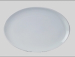 จานเซรามิค,จานวงรี,จานเปล,จานโอเวิลคูฟเพลทจานใส่อาหาร,Oval Coup Plate,รุ่นP4066,