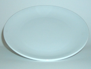 จานเซรามิค,จานกลมก้นลึก,จานคูฟเพลท,จานหวานจานขนมปัง,Round Dessert Coupe Plate,รุ