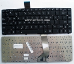 คีย์บอร์ดโน๊ตบุ๊ค สำหรับ Asus A45 K45 A85 N46 P45 R400 (AS-23) แถมสติ๊กเกอร์