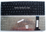 คีย์บอร์ดโน๊ตบุ๊ค สำหรับ Asus N56 N76 U500 R500 R505 (AS-27) แถมสติ๊กเกอร์