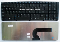 คีย์บอร์ดโน๊ตบุ๊ค สำหรับ Asus G51, G53, G60, G72, G73 (AS-19) แถมสติ๊กเกอร์
