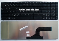 คีย์บอร์ดโน๊ตบุ๊ค สำหรับ Asus X55 X55S X55Sa X55Sr X57 (AS-26) แถมสติ๊กเกอร์