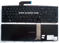 คีย์บอร์ดโน๊ตบุ๊ค สำหรับ Dell Vostro 3750 V3750 3721 5721 (DE-23) แถมสติ๊กเกอร์