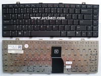 คีย์บอร์ดโน๊ตบุ๊ค สำหรับ Dell Studio 1450 P03G 1457 1458 (DE-32) แถมสติ๊กเกอร์