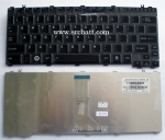 คีย์บอร์ดโน๊ตบุ๊ค สำหรับ Toshiba U500 U400 M800 M900 (TO-02A) แถมสติ๊กเกอร์