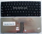คีย์บอร์ดโน๊ตบุ๊คสำหรับ IBM/Lenovo IdeaPad G480 G485 Z380 Z480 (LV-14) แถมสติ๊กเกอร์