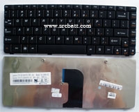 คีย์บอร์ดโน๊ตบุ๊คสำหรับ IBM/Lenovo IdeaPad G460 G465 V360 (LV-12) แถมสติ๊กเกอร์