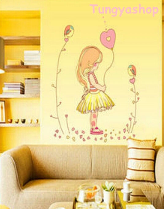 wallsticker 50*70 cm.
