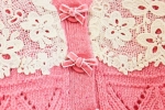 พร้อมส่ง - Knit & co เสื้อไหมพรมแขนยาว คอวี สีชมพูอมส้ม พร้อมส่ง - Knit & co เสื้อไหมพรมแขนยาว คอวี สีชมพูอมส้ม