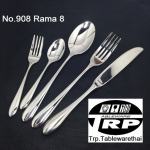 มีดโต๊ะ,Handmade,Table Knife,รุ่น 908 Rama 8,Made In Thailand,สแตนเลส,Stainless 