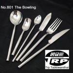 ช้อนคาวส้อมคาว,Handmade,Dinner Spoon,Dinner Fork,รุ่น 801 The Bowling,Made In Thailnad,สแตนเลส,Stain