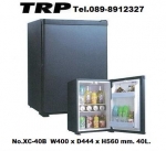 Mini Bar Hotel,ตู้เย็นตู้เย็นเล็กมินิบาร์โรงแรม รุ่น XC-40BขนาดW40xD44.4xH56cm.จุ40L,บานประตูกระพลาต