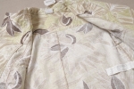 SALE พร้อมส่ง -  เสื้อแขนสามส่วน กระดุมคู่พิมพ์ลาย แนวญี่ปุ่น
