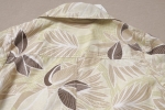 SALE พร้อมส่ง -  เสื้อแขนสามส่วน กระดุมคู่พิมพ์ลาย แนวญี่ปุ่น