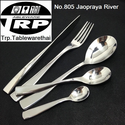 ช้อนกาแฟเล็ก,Handmade,Espresso Spoon,รุ่น 805 Jaopraya River,Made In Thailand,สแ