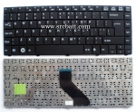 คีย์บอร์ดโน๊ตบุ๊ค Fujitsu Lifebook LH531 (FJ-03A) สีดำ แถมสติ๊กเกอร์