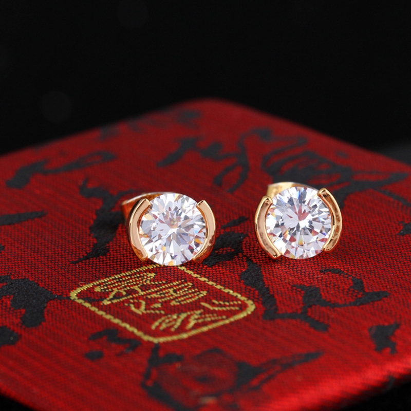 ต่างหูทอง 18k gold filled เพชร CZ เกรดพรีเมี่ยมเปล่งประกาย สวยหรู ต่างหูทอง 18k gold filled เพชร CZ เกรดพรีเมี่ยมเปล่งประกาย สวยหรู