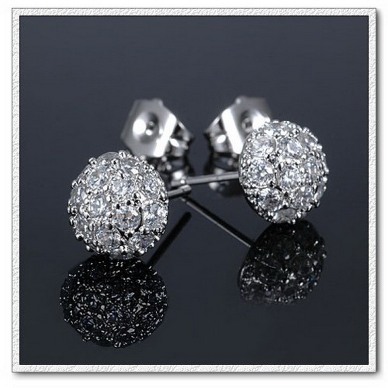 ต่างหูทองคำขาว 18k gold filled ประดับเพชร CZ สวยหรู ของจริงน่ารักมากๆ ค่ะ ต่างหูทองคำขาว 18k gold filled ประดับเพชร CZ สวยหรู ของจริงน่ารักมากๆ ค่ะ