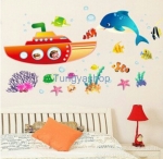 เรือดำน้ำ(50*70 cm.)