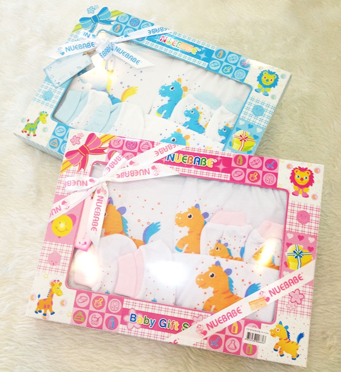 Baby Gift Set เสื้อผ้าเด็กอ่อน แรกเกิด ยี่ห้อ Nuebabe ลายสิงโต เหมาะสำหรับเด็ก 0