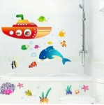 Removable Wall Decor Sticker เรือดำน้ำ