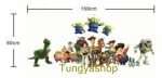 สติ๊กเกอร์ติดผนังบ้าน 60*90 ซม.