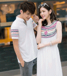 เดรสขาวคู่รัก