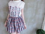 เสื้อคู่รัก เซต V-block scott set เซตคุ่รักงานปักสุดสวย