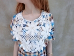 เสื้อคู่รัก เซ็ต Floweryhill scott set เซ็ตคู่รักลายสก็อตปักอกด้วยผ้าลูกไม้ลายสวย