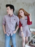 เสื้อคู่รัก เซ็ต Wacoroc scott set เซ็ตคุ่รักสุดน่ารัก