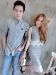 เสื้อคู่รัก เซ็ต Shinkuri scott set เซ็ตคุ่รักลายชิโนริ