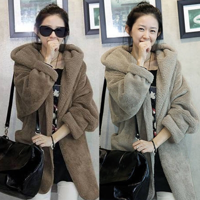 KW5709015 เสื้อคลุม กันหนาว ผ้าขนสัตว์ อบอุ่นมาก แฟชั่นเกาหลี  (พร้อมส่ง)