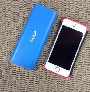 แบตสำรอง Golf GF-211 10,400 mAh สีฟ้า แบตสำรอง Golf GF-211 10,400 mAh สีฟ้า