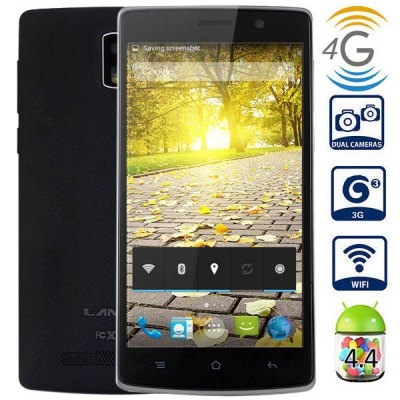 LANDVO L200G 5.0 inch Android 4.4 4G Phablet with MTK6582 + MT6290 1.3GHz Quad Core 1GB RAM 4GB ROM 