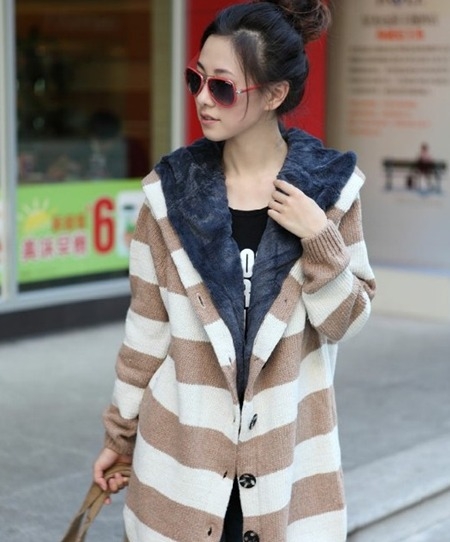 CW5706003 เสื้อกันหนาวถักลายขวาง มีฮูด สไตร์ญี่ปุ่นอบอุ่นมาก (พรีออเดอร์) รอ 3 อ CW5706003 เสื้อกันหนาวถักลายขวาง มีฮูด สไตร์ญี่ปุ่นอบอุ่นมาก (พรีออเดอร์) รอ 3 อ