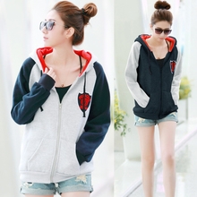 KW5709021 เสื้อแจ็กเก็ต กันหนาว มีฮูดซิปหน้า แฟชั่นเกาหลี (พรีออเดอร์)รอ 3 อาทิ KW5709021 เสื้อแจ็กเก็ต กันหนาว มีฮูดซิปหน้า แฟชั่นเกาหลี (พรีออเดอร์)รอ 3 อาทิ