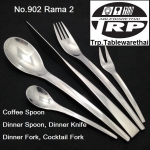 ช้อนคาวส้อมคาว,Handmade,Dinner Spoon,Dinner Fork,รุ่น 901 Rama 1,Made In Thailnad,สแตนเลส,Stainless 