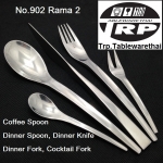 ช้อนคาวส้อมคาว,Handmade,Dinner Spoon,Dinner Fork,รุ่น 901 Rama 1,Made In Thailand,สแตนเลส,Stainless 