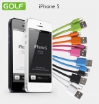 สายชาร์จ สำหรับ iphone 5 5s ยี่ห้อ GOLF สีขาว