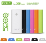 แบตสำรอง Golf GF-208 5200 mAh สีชมพู